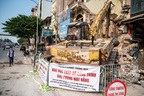 Những ngôi nhà đầu tiên tháo dỡ trên đường Giải Phóng để mở rộng quốc lộ 1A