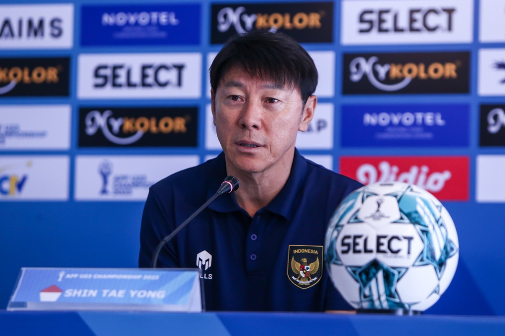 Indonesia vào bán kết, HLV Shin Tae Yong cảm ơn U23 Việt Nam - 1 Indonesia vào bán kết, HLV Shin Tae Yong cảm ơn U23 Việt Nam - 1