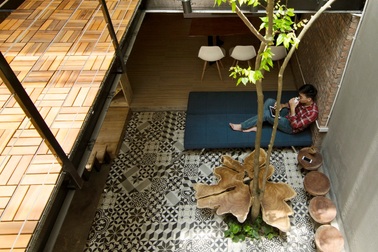 Căn nhà 46 m2 độc đáo trong ngõ nhỏ Hà Nội