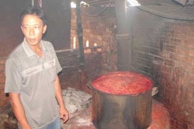 Giòi bò lúc nhúc ở cơ sở sản xuất gia vị... cao cấp