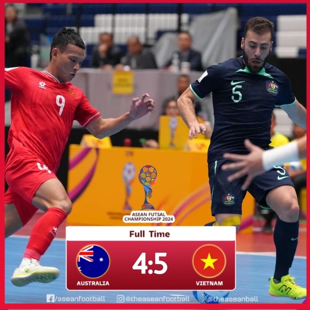 Thắng kịch tính Australia, tuyển futsal Việt Nam gặp Indonesia ở chung kết - 1