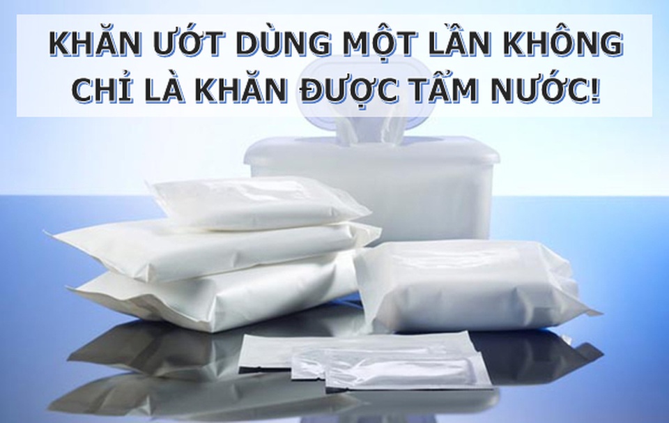 Kích ứng, hen suyễn, ung thư từ thói quen lạm dụng khăn ướt dùng một lần - 1 Kích ứng, hen suyễn, ung thư từ thói quen lạm dụng khăn ướt dùng một lần - 1