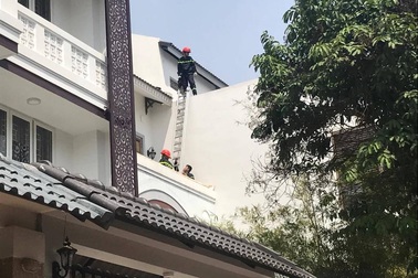 Cháy biệt thự ở khu Nam Long, nữ chủ nhân tử vong