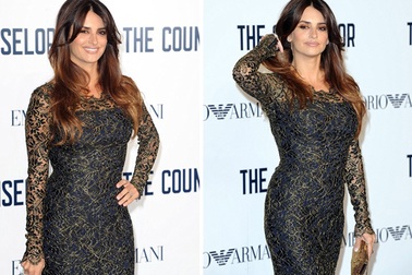 Hai tháng sau khi sinh, Penelope Cruz khoe dáng thon