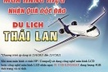 Mua hàng hiệu nhận quà độc đáo và cơ hội du lịch Thái Lan