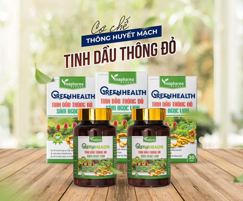 GREEN HEALTH - sản phẩm từ thảo mộc hỗ trợ đẩy lùi nỗi lo tai biến mạch máu não - 3 GREEN HEALTH - sản phẩm từ thảo mộc hỗ trợ đẩy lùi nỗi lo tai biến mạch máu não - 3