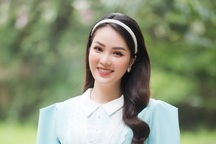 Á hậu Thụy Vân: "Tôi không lo lắng bất an khi chồng đi đánh golf"