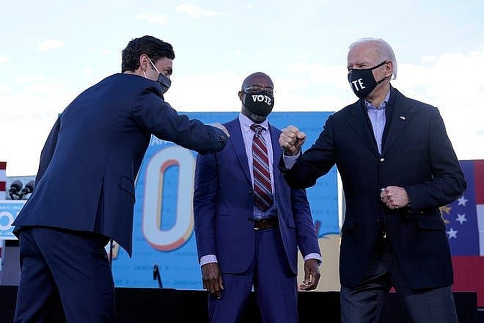 Ông Joe Biden sẽ xuôi chèo mát mái khi đảng Dân chủ kiểm soát Thượng viện? - 1 Ông Joe Biden sẽ xuôi chèo mát mái khi đảng Dân chủ kiểm soát Thượng viện? - 1