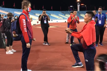 Chuyện tình của nhà vô địch SEA Games 31 vừa có màn cầu hôn gây "bão"