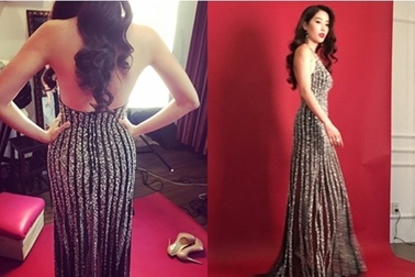 Nam Em kể sự cố mất váy dạ hội nghìn đô trước Miss Earth 2016