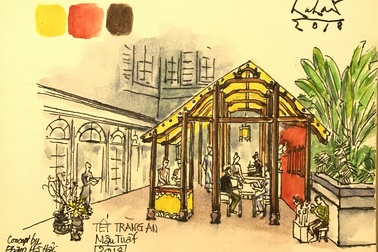 Đón Tết về nhà qua phiên chợ Hà Thành