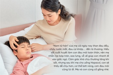 Tâm sự chăm con sốt xuất huyết nhanh khỏi của mẹ 8x