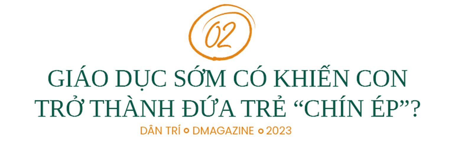 Giáo dục sớm có biến con thành đứa trẻ chín ép? - 5 Giáo dục sớm có biến con thành đứa trẻ chín ép? - 5