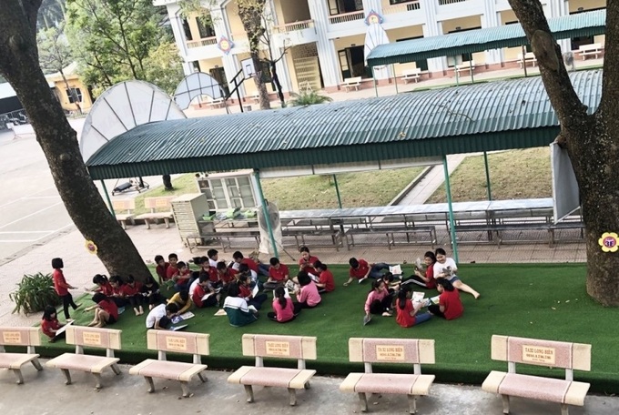 Các hoạt động tập thể ở trường giúp các bạn học sinh có thêm cơ hội gắn kết và hiểu nhau hơn. Ảnh: Nguyễn Miên