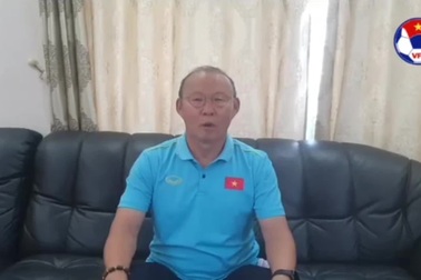 HLV Park Hang Seo gửi lời chúc Tết tới người hâm mộ Việt Nam