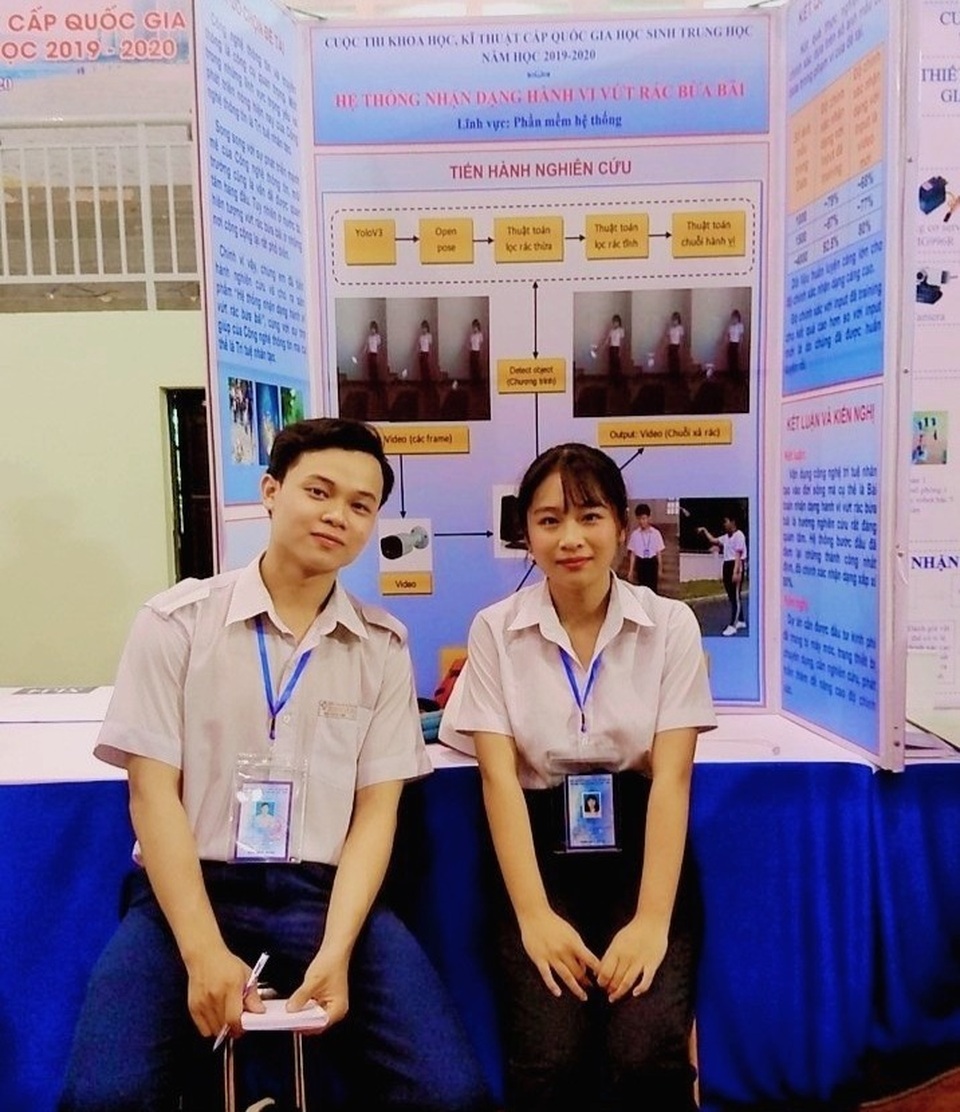 Học sinh Tây Ninh dành 1 năm sáng tạo hệ thống nhận diện vứt rác bừa bãi - 4 Học sinh Tây Ninh dành 1 năm sáng tạo hệ thống nhận diện vứt rác bừa bãi - 4