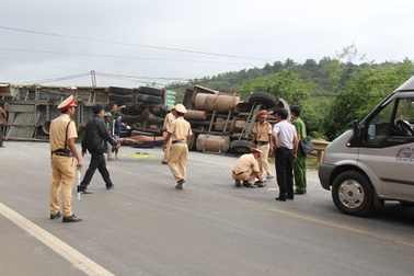 Đi làm sớm, nam thanh niên bị xe container cuốn tử vong