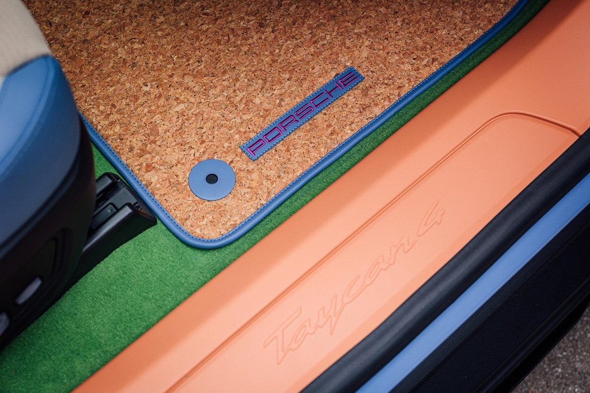 Chiêm ngưỡng chiếc Porsche Taycan sặc sỡ nhất thế giới - 8 Chiêm ngưỡng chiếc Porsche Taycan sặc sỡ nhất thế giới - 8