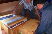 Xe khách chở sản phẩm động vật không rõ nguồn gốc đi tiêu thụ