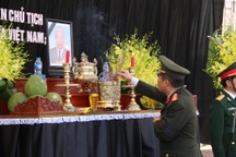 Lễ viếng nguyên Tổng Bí thư Đỗ Mười tại quê nhà ngoại thành Hà Nội