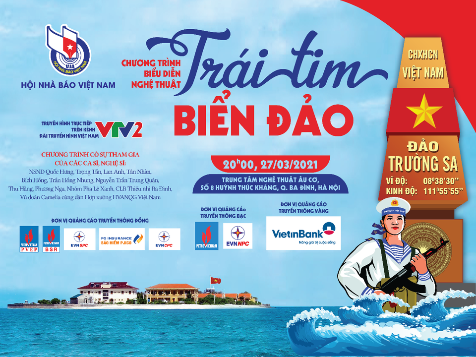 Trái tim biển đảo - vang mãi những khác ca hùng tráng - 1 Trái tim biển đảo - vang mãi những khác ca hùng tráng - 1