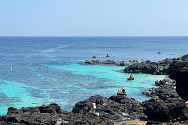 Du khách ra đảo Lý Sơn dịp lễ 30/4 và 1/5 tăng đột biến