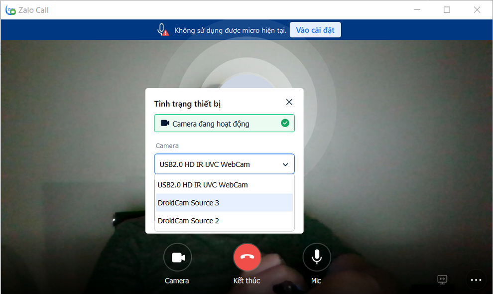 Hướng dẫn biến smartphone thành webcam cho máy tính để học, làm việc online - 7 Hướng dẫn biến smartphone thành webcam cho máy tính để học, làm việc online - 7
