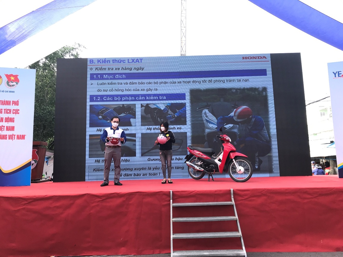 Honda Việt Nam đẩy mạnh các hoạt động đào tạo lái xe an toàn - 1 Honda Việt Nam đẩy mạnh các hoạt động đào tạo lái xe an toàn - 1