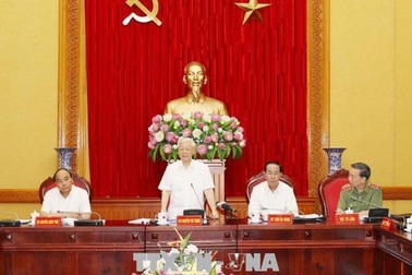 Hội nghị Ban Thường vụ Đảng ủy Công an Trung ương