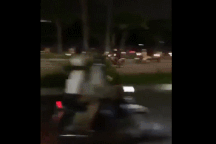 “Tổ lái” rú ga gây náo loạn, chạy ngược chiều và cái kết bẽ bàng