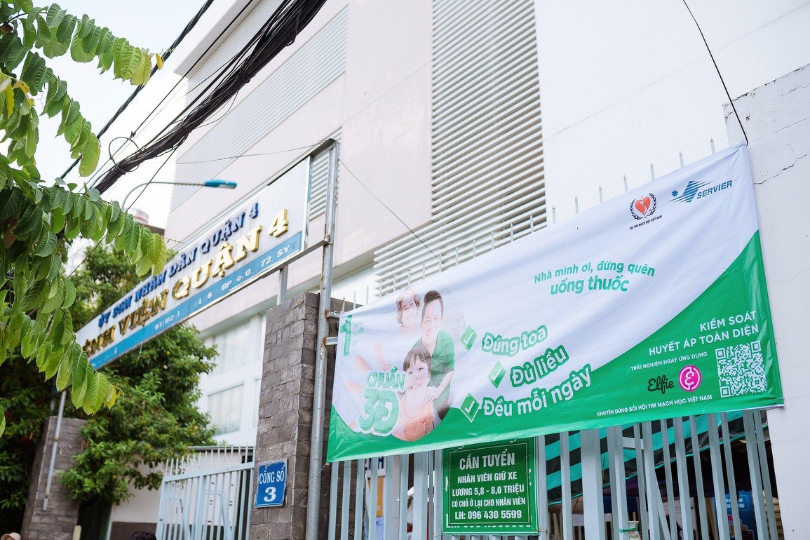 Bệnh viện quận 4 phát động chương trình Tháng kiểm soát huyết áp toàn diện - 1 Bệnh viện quận 4 phát động chương trình Tháng kiểm soát huyết áp toàn diện - 1