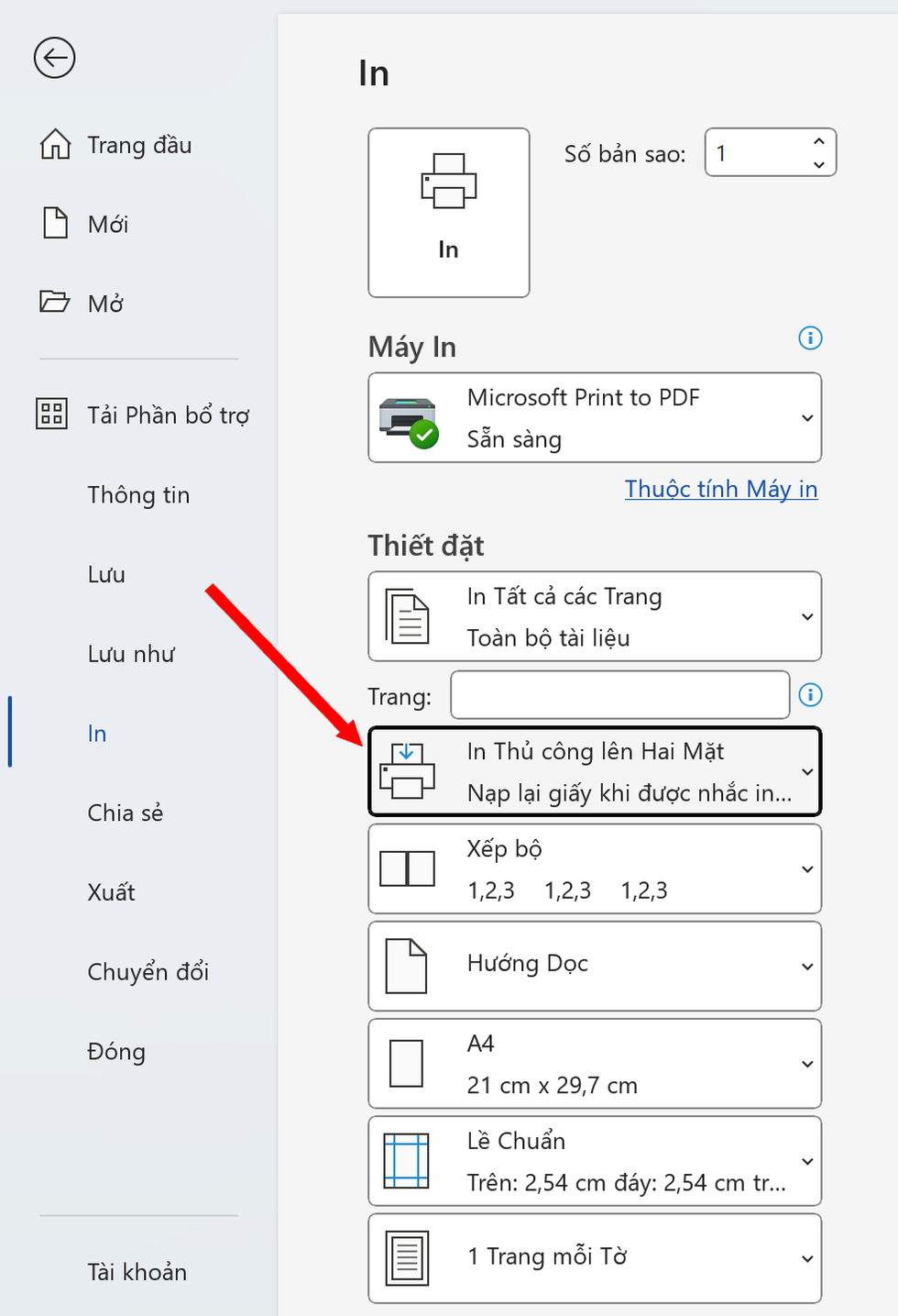 Hướng dẫn in văn bản trên 2 mặt giấy một cách nhanh chóng - 1