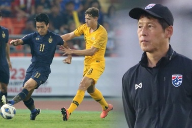 HLV Nishino lý giải nguyên nhân U23 Thái Lan không… phòng ngự khi dẫn trước Australia