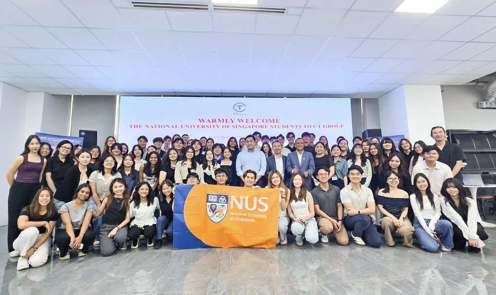 CT Group hợp tác Đại học Quốc gia Singapore trong lĩnh vực công nghệ, giáo dục - 1 CT Group hợp tác Đại học Quốc gia Singapore trong lĩnh vực công nghệ, giáo dục - 1