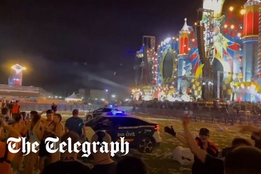 Sập sân khấu tại Tây Ban Nha làm một người tử vong