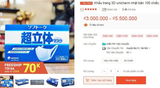 Dịch Corona: Sự khác biệt giữa những hộp khẩu trang giá 5,5 triệu đồng và 0 đồng ở Hà Nội - Ảnh 4.