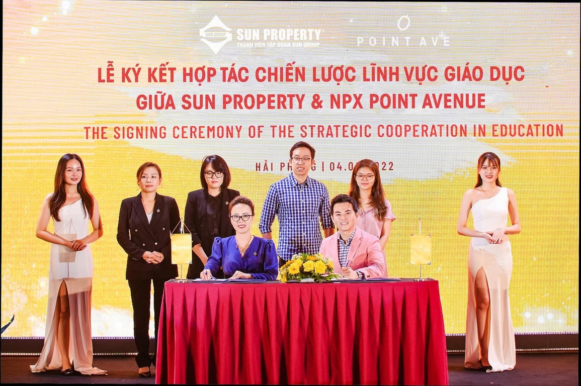 Sun Property ký kết hợp tác với Tập đoàn giáo dục tư nhân NPX Point Avenue - 1 Sun Property ký kết hợp tác với Tập đoàn giáo dục tư nhân NPX Point Avenue - 1