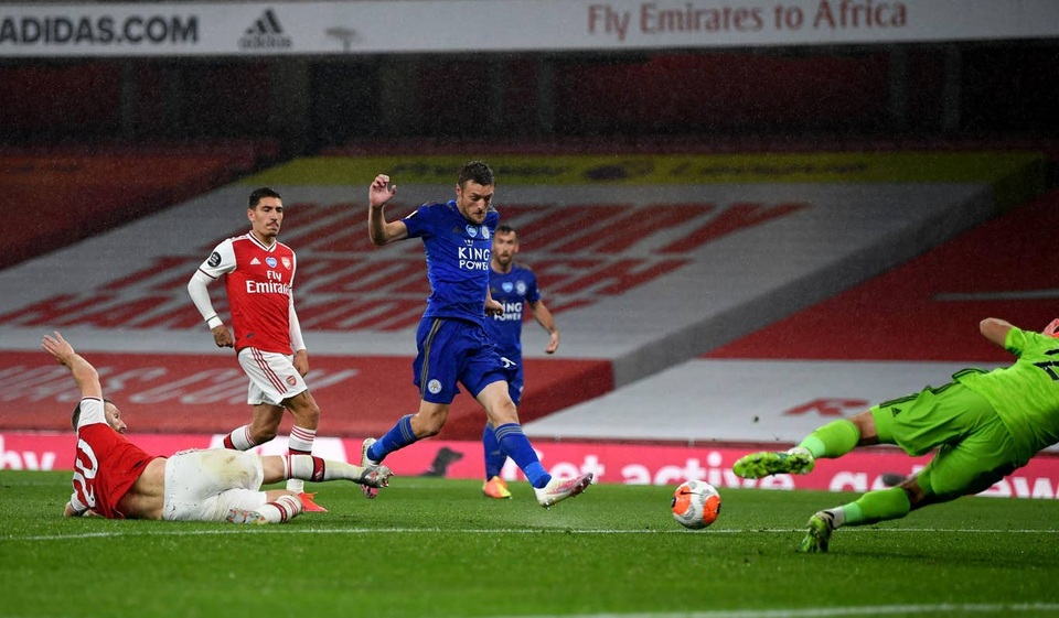 Arsenal 1-1 Leicester: Nketiah bỗng nhiên thành tội đồ - 1 Arsenal 1-1 Leicester: Nketiah bỗng nhiên thành tội đồ - 1