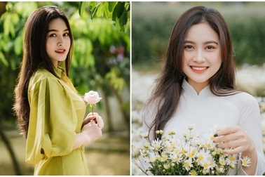 Nét đẹp ngọt ngào của nữ sinh trường Nghệ thuật khiến dân mạng "tan chảy"
