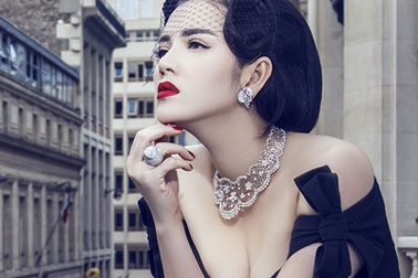 Lý Nhã Kỳ kiêu sa giữa khung cảnh lãng mạn của Pháp