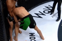 Võ sĩ xoay người thúc chỏ cực đỉnh, hạ knock-out đối thủ