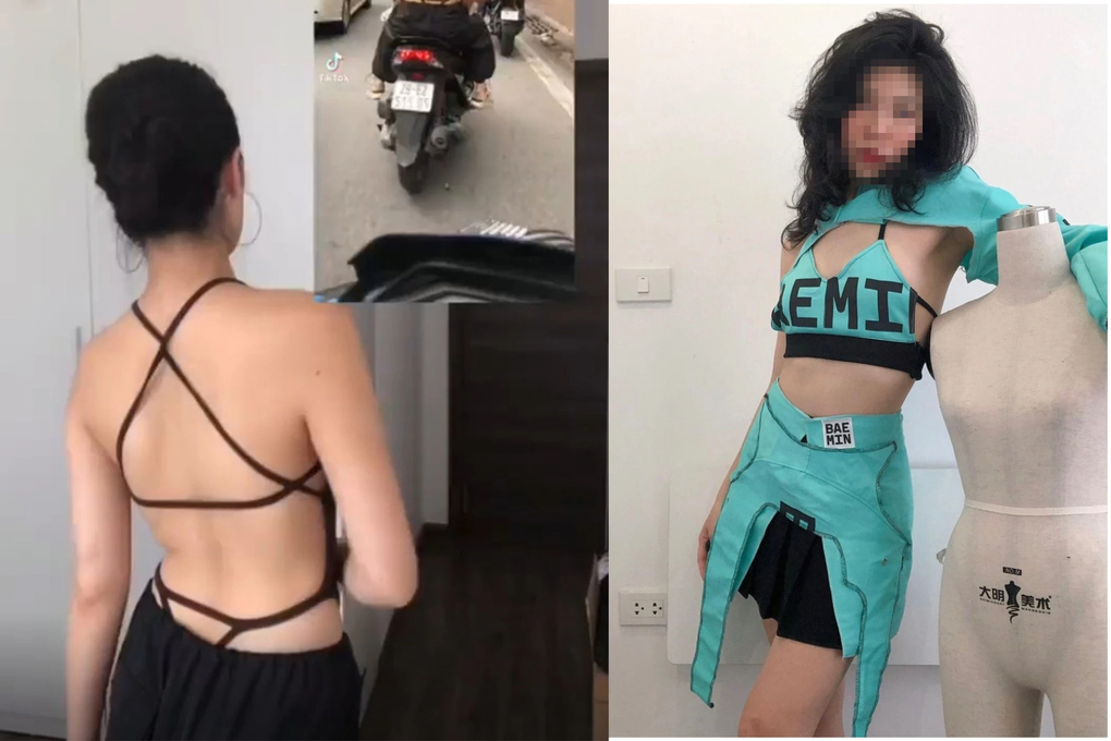 Cô gái mặc hở lưng mong muốn nhận được lời xin lỗi từ người quay video - 1 Cô gái mặc hở lưng mong muốn nhận được lời xin lỗi từ người quay video - 1