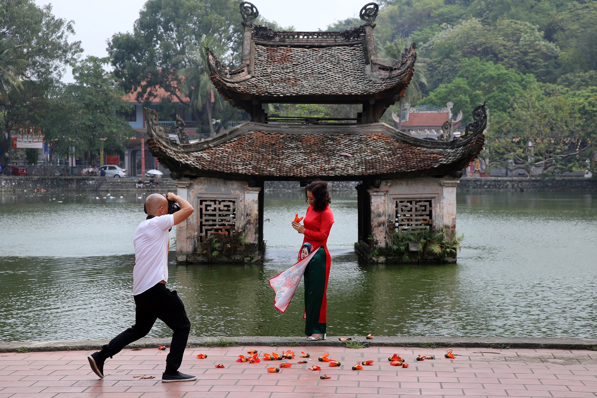 Hoa gạo nở đẹp sâu lắng vùng ngoại thành Hà Nội - 15 Hoa gạo nở đẹp sâu lắng vùng ngoại thành Hà Nội - 15