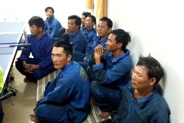 Cứu sống 9 thuyền viên tàu Bình Thuận bị bão đánh chìm