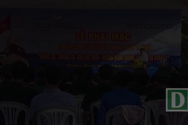 Một số hình ảnh tại Triển lãm Hoàng Sa, Trường Sa của Việt Nam - Những bằng chứng lịch sử và pháp lý