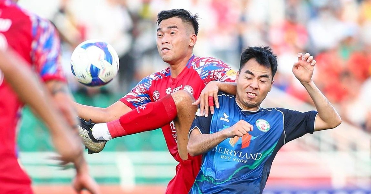 CLB Bình Định rơi xuống cuối bảng V-League, SL Nghệ An trụ hạng