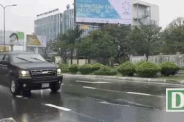 Đoàn xe hộ tống Tổng thống Trump tại Đà Nẵng gồm những gì?