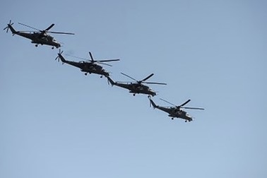 Trực thăng Nga tiêu diệt mục tiêu chớp nhoáng