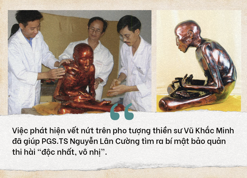 Vết nứt trên tượng cổ, lộ chấn động về bí thuật ướp xác độc nhất Việt Nam - 4 Vết nứt trên tượng cổ, lộ chấn động về bí thuật ướp xác độc nhất Việt Nam - 4