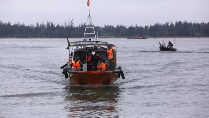 Các lực lượng cứu hộ đã tìm thấy thi thể cuối cùng trong vụ chìm cano ở Hội An

